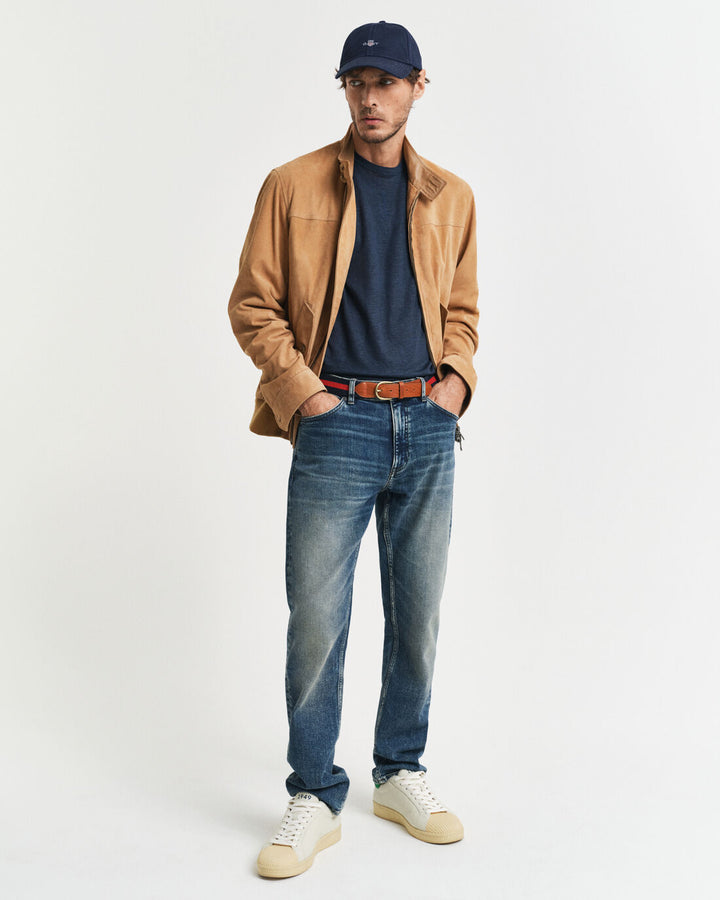 GANT Linen Ss T-Shirt/Majica 2003318