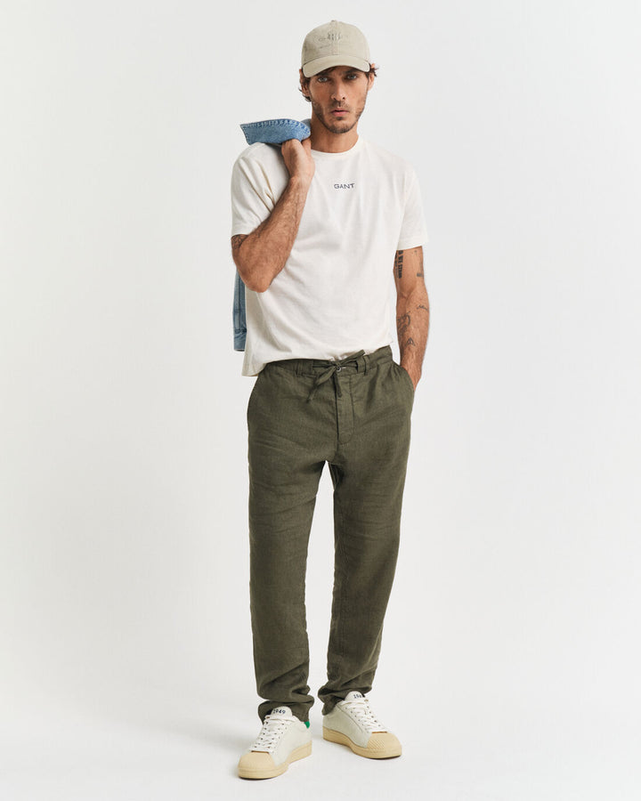 GANT Relaxed Linen Ds Pants/Hlače 1505272