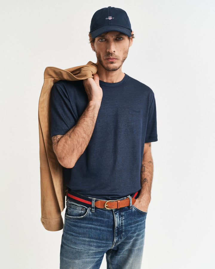 GANT Linen Ss T-Shirt/Majica 2003318