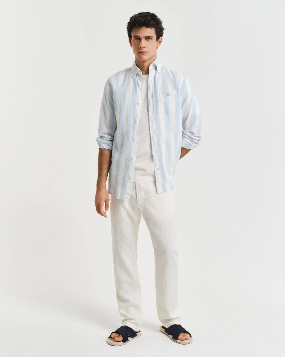 GANT Relaxed Linen Ds Pants/Hlače 1505272