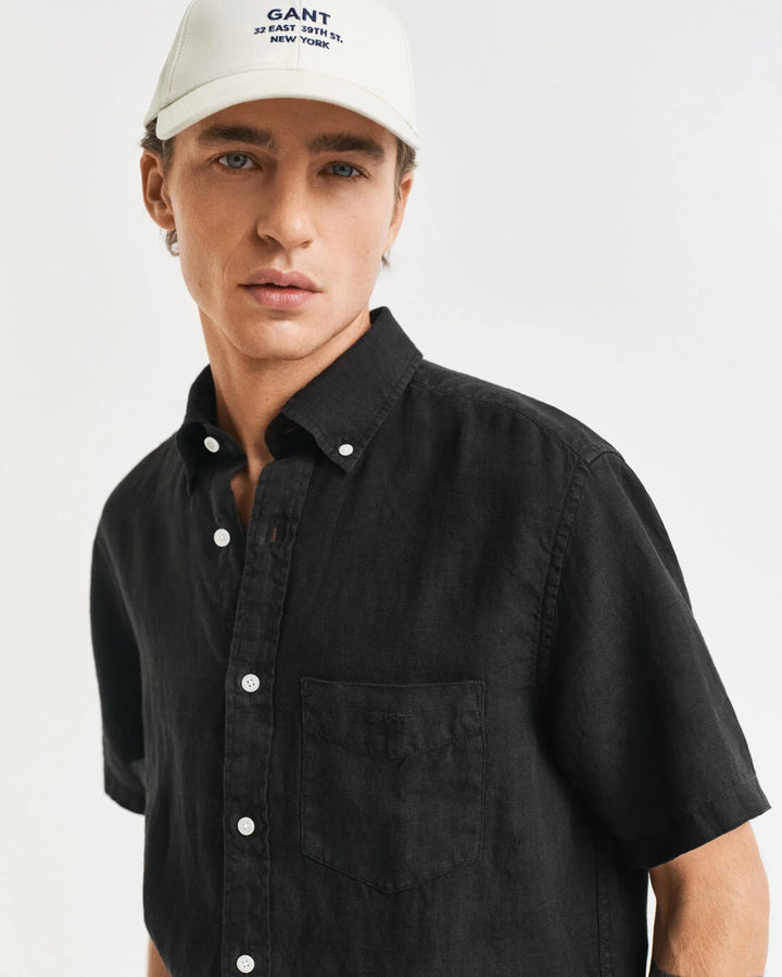 GANT Reg Gmnt Dyed Linen Ss Shirt/Košulja 3240121