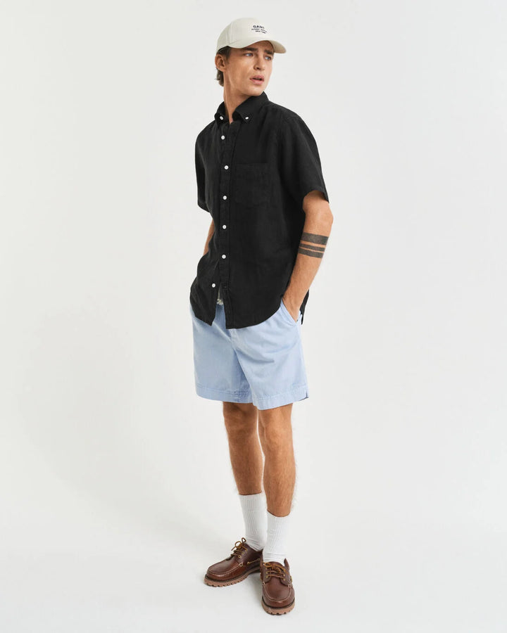 GANT Reg Gmnt Dyed Linen Ss Shirt/Košulja 3240121
