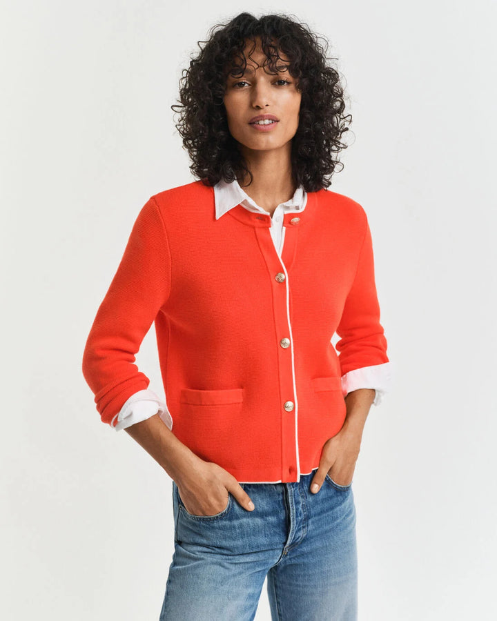 GANT Cotton Knit Jacket/Pulover 4805330