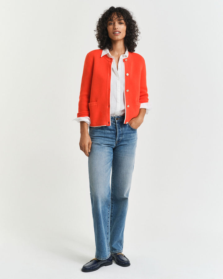 GANT Cotton Knit Jacket/Pulover 4805330