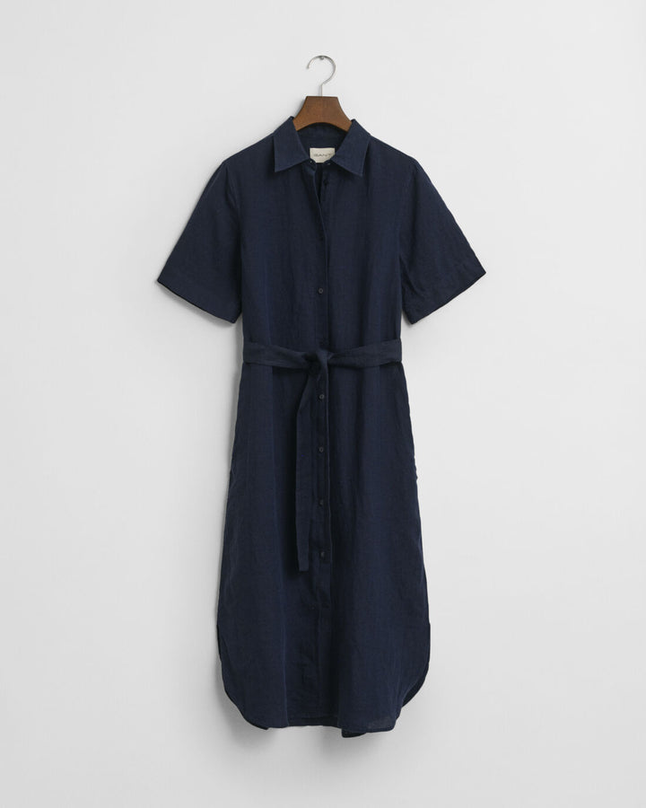 GANT Reg Linen Ss Shirt Dress/Haljina 4503390