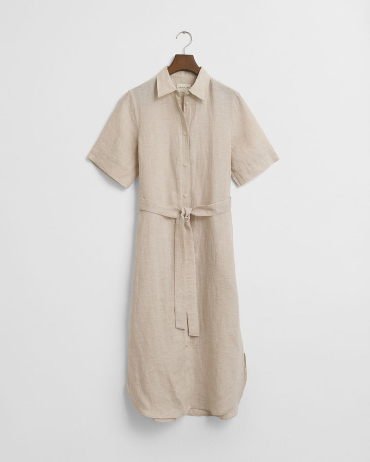 GANT Reg Linen Ss Shirt Dress/Haljina 4503390