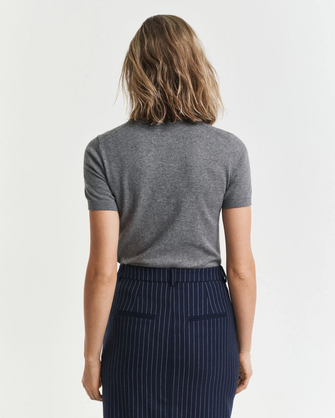 GANT Light Knit Ss C-Neck/Pulover 4805344