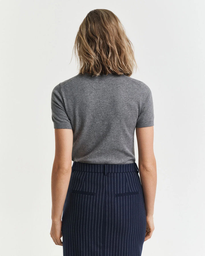 GANT Light Knit Ss C-Neck/Pulover 4805344