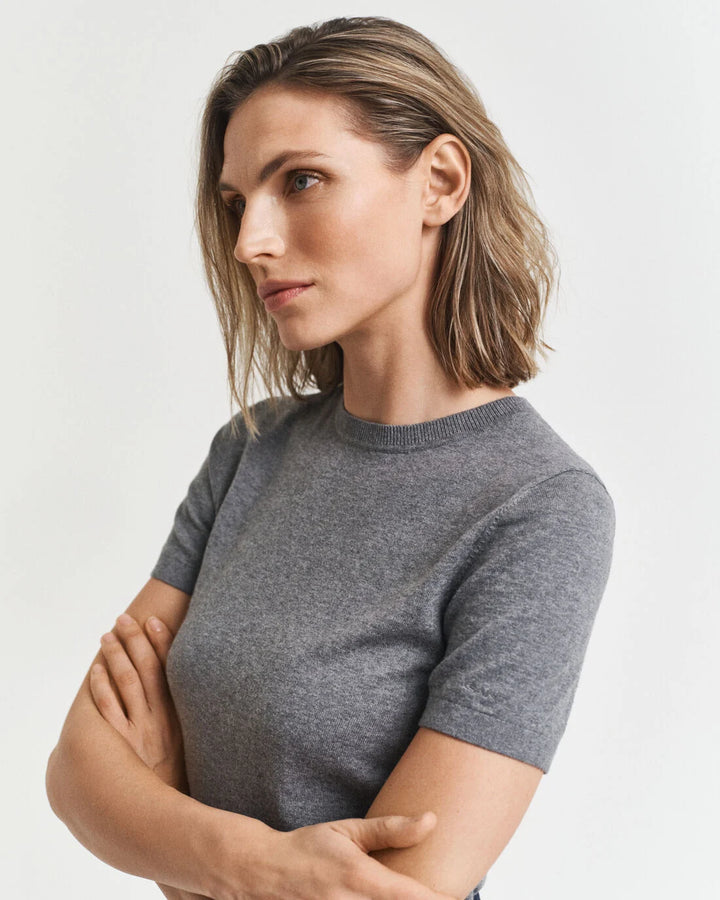 GANT Light Knit Ss C-Neck/Pulover 4805344