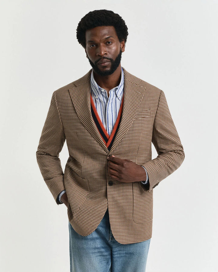 GANT Rel Gingham Check Blazer/Sako 7706333