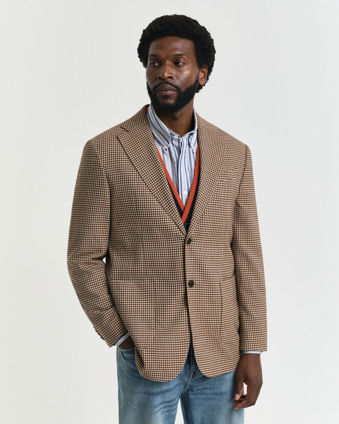 GANT Rel Gingham Check Blazer/Sako 7706333