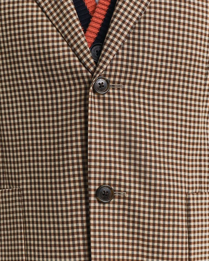 GANT Rel Gingham Check Blazer/Sako 7706333