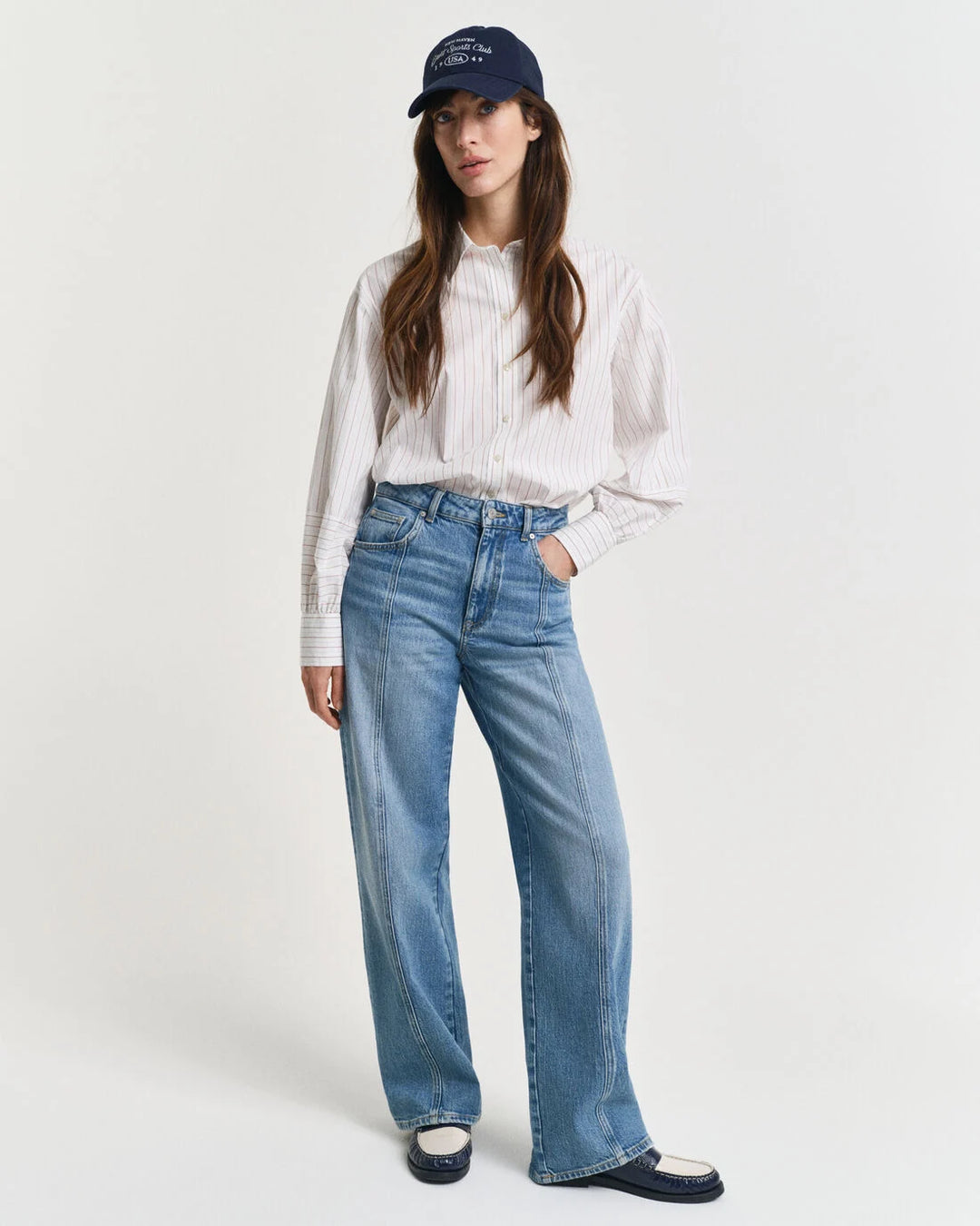 GANT Relaxed Stretch Seam Jeans/Traperice 4100255