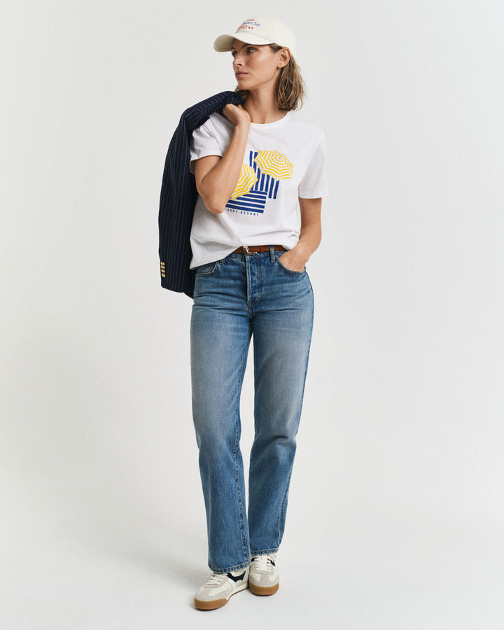 GANT Reg Graphic Ss T-Shirt/Majica 4204207