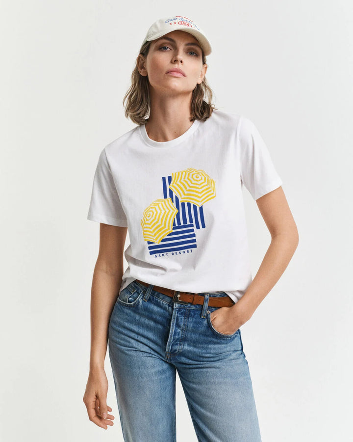 GANT Reg Graphic Ss T-Shirt/Majica 4204207
