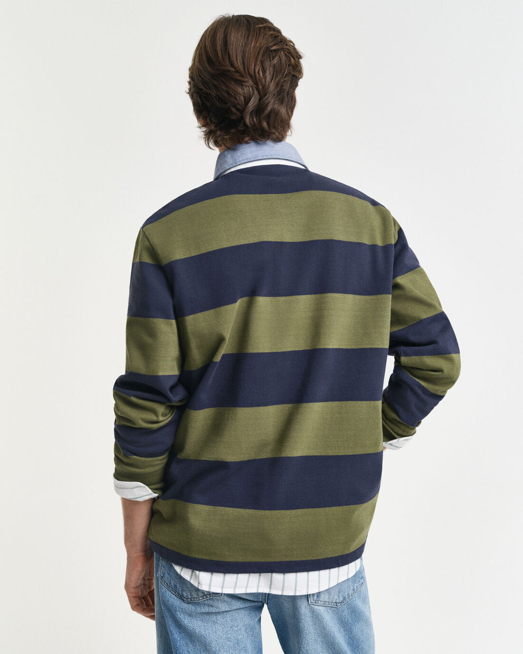GANT Reg Chambray Stripe Heavy Rugger/Polo majica 2004083
