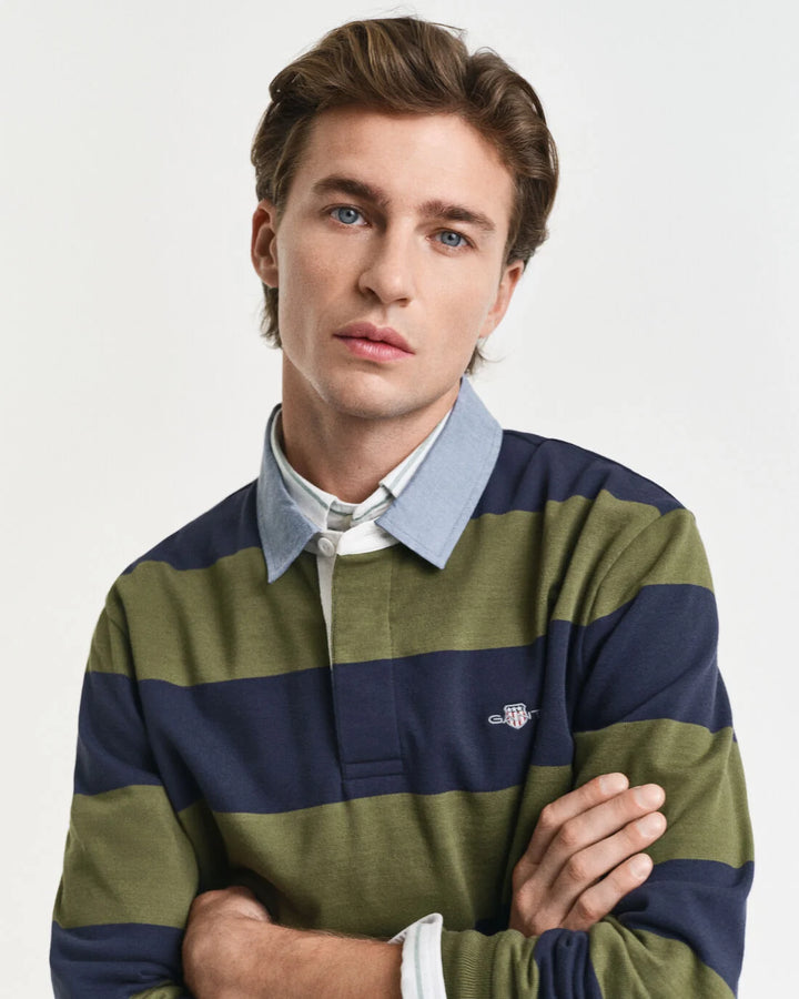 GANT Reg Chambray Stripe Heavy Rugger/Polo majica 2004083