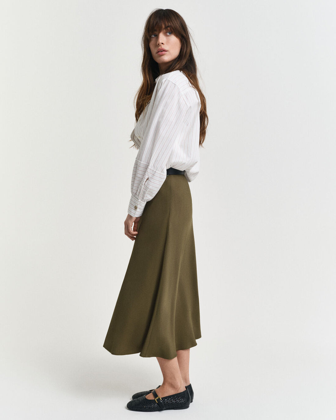 GANT Fluid Midi Skirt/Suknja 4400193