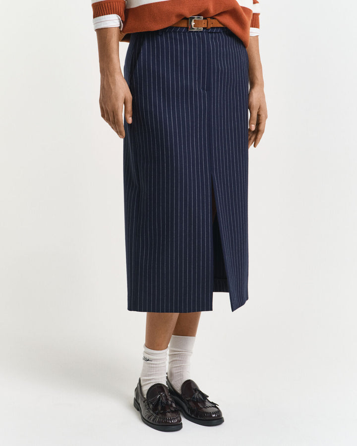 GANT Pinstripe Midi Skirt/Suknja 4400191