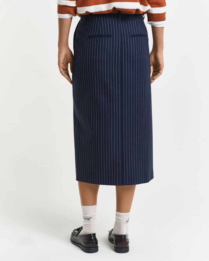 GANT Pinstripe Midi Skirt/Suknja 4400191