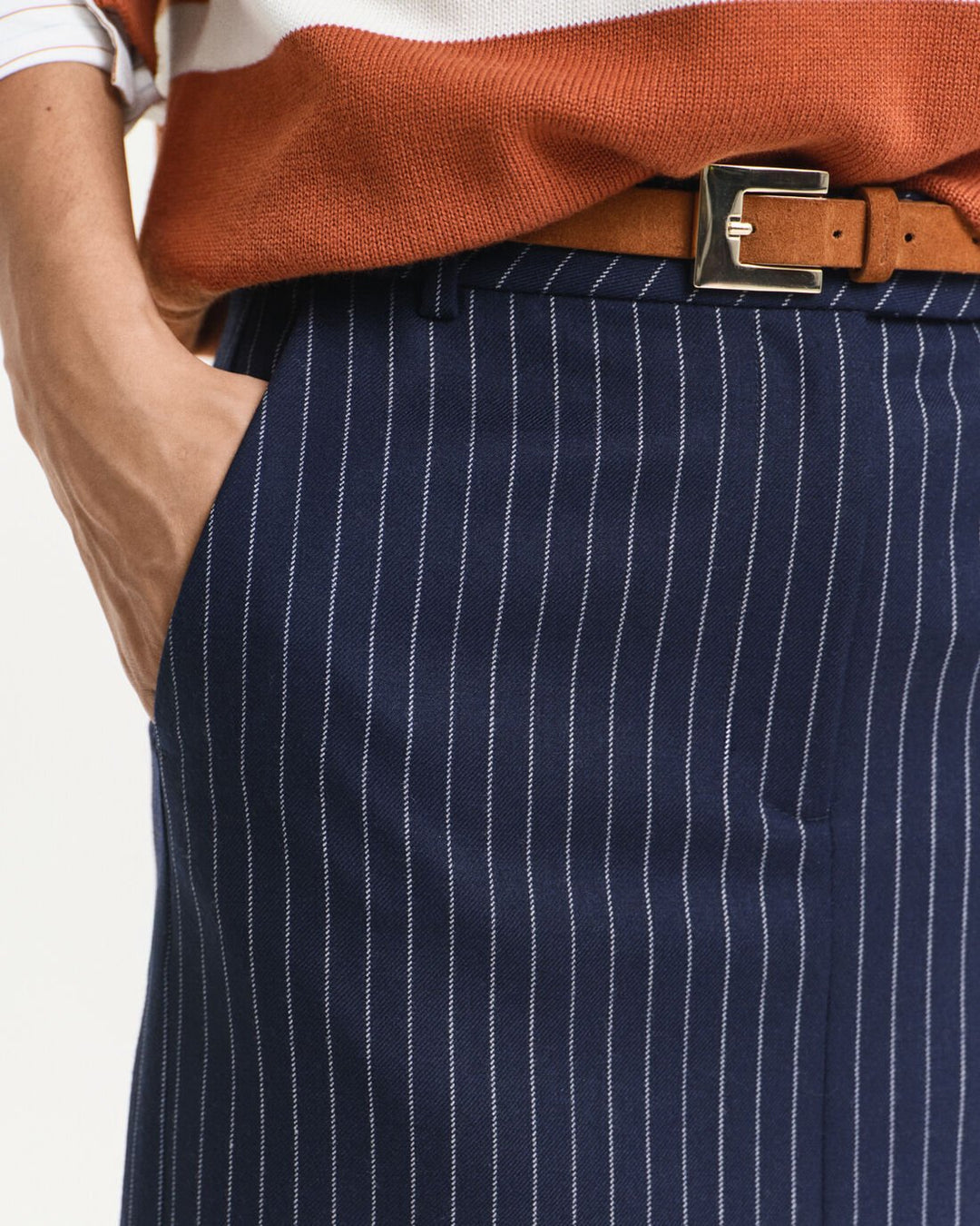GANT Pinstripe Midi Skirt/Suknja 4400191