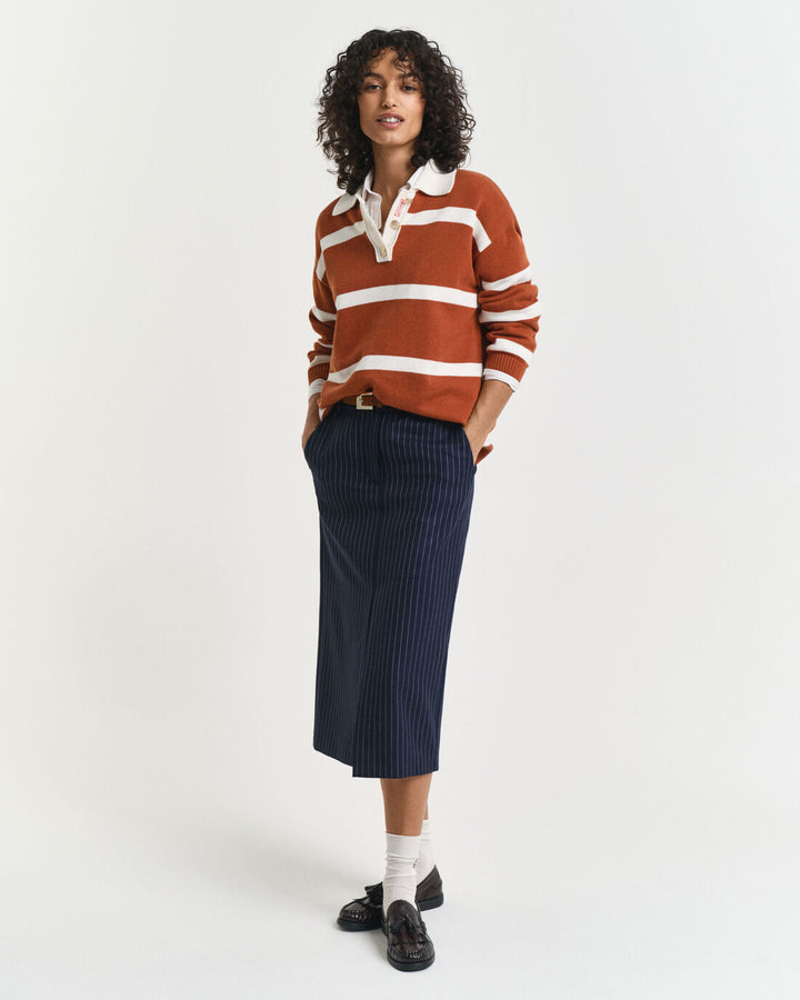 GANT Pinstripe Midi Skirt/Suknja 4400191