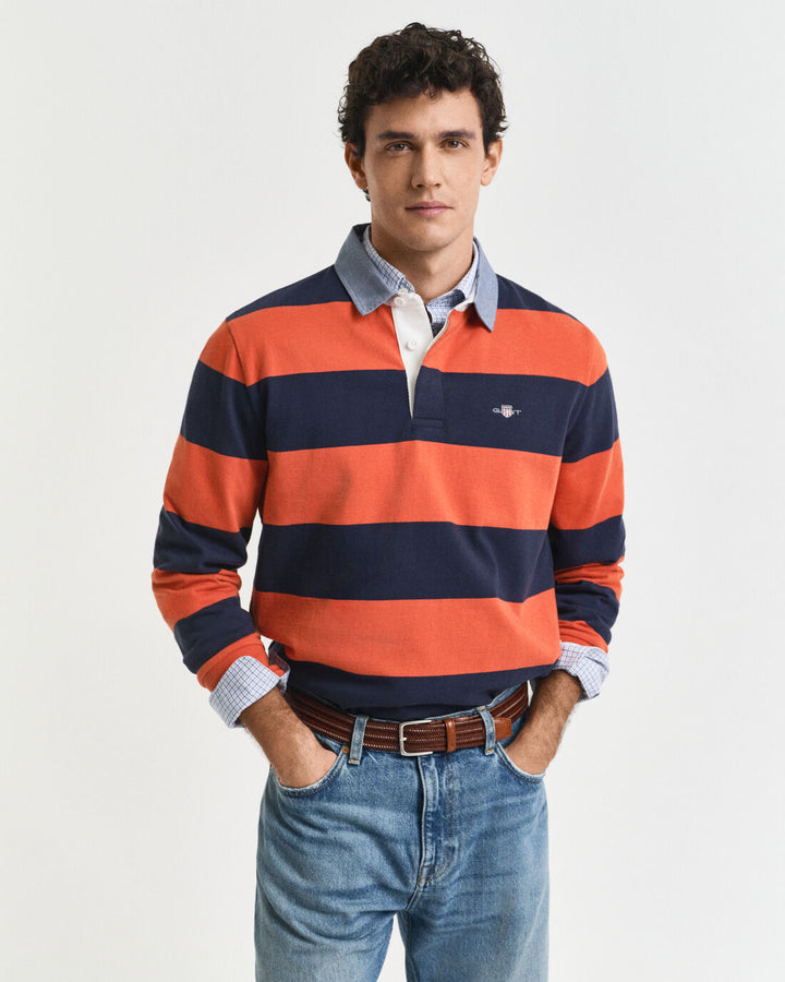 GANT Reg Chambray Stripe Heavy Rugger/Polo majica 2004083