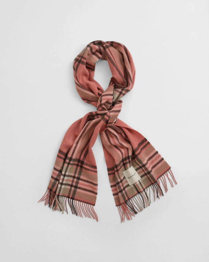 GANT Tartan Check Wool Scarf/Šal 4920259