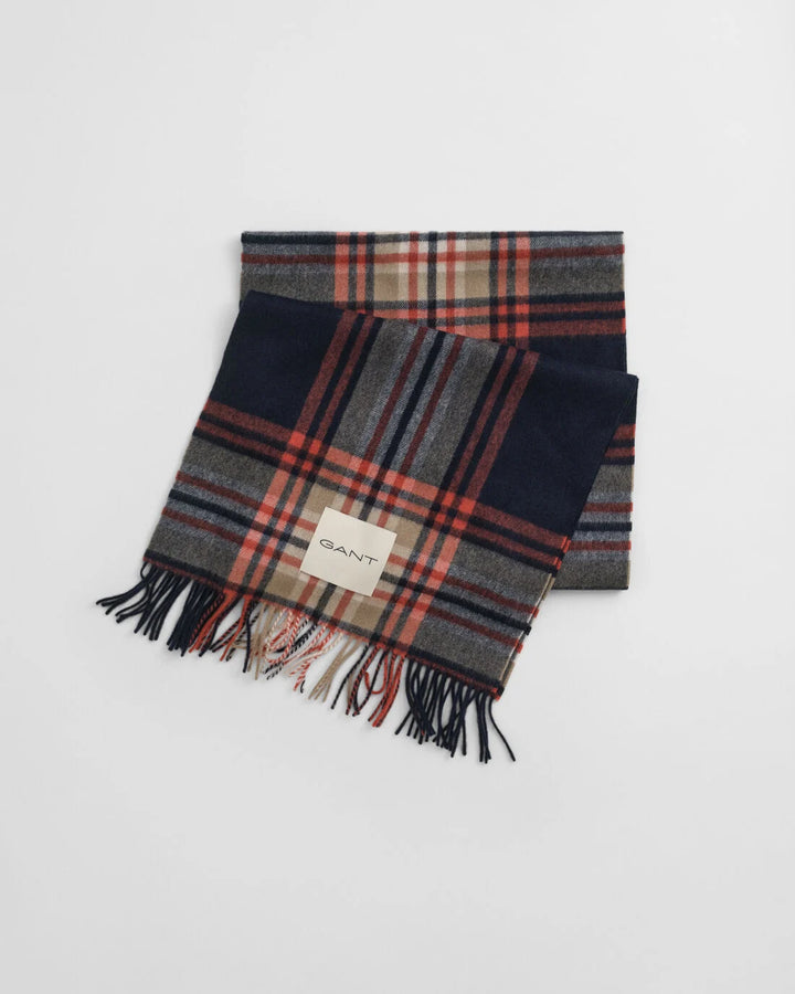 GANT Tartan Check Wool Scarf/Šal 4920259