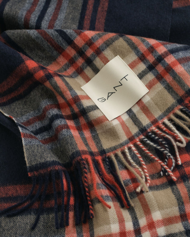 GANT Tartan Check Wool Scarf/Šal 4920259