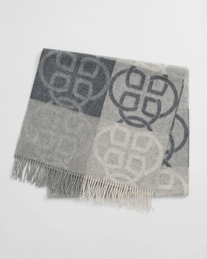 GANT Monogram Wool Scarf/Šal 4920256