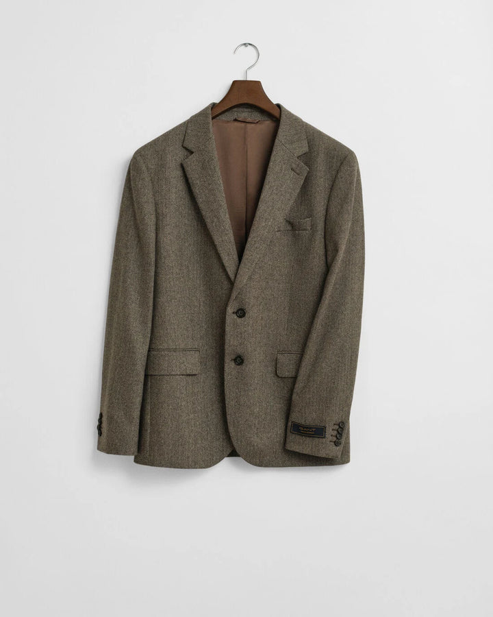 GANT Flannel Herringbone Suit Jacket/Sako 7706342