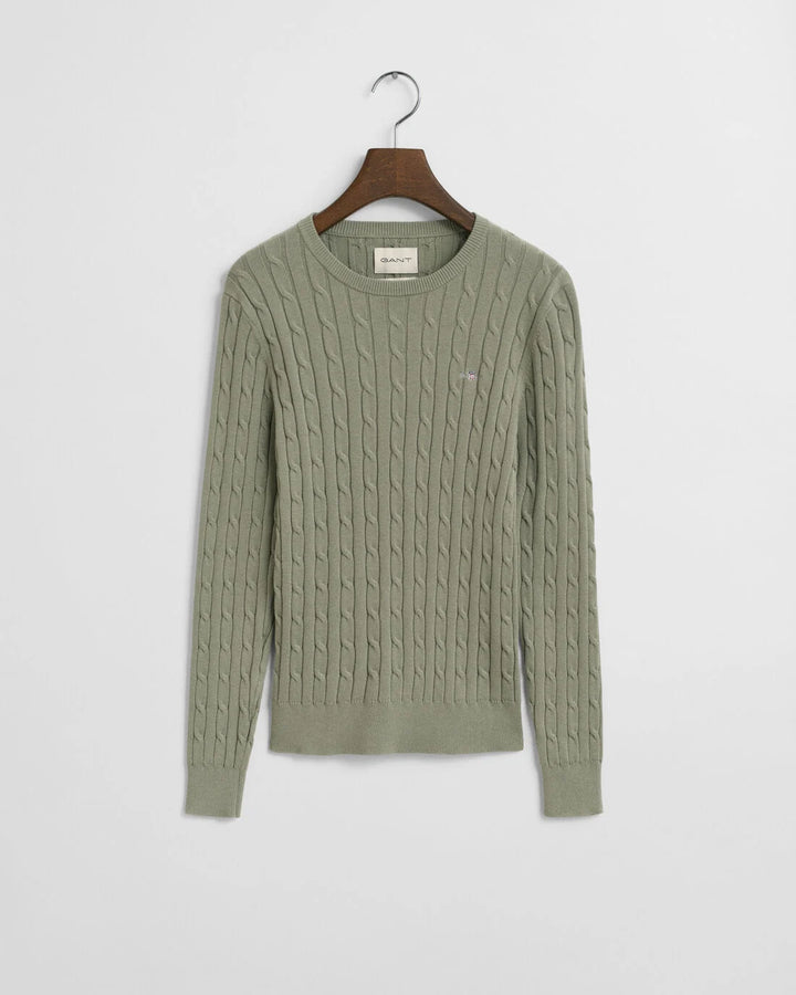 GANT Stretch Cotton Cable C-Neck/Pulover 4800100
