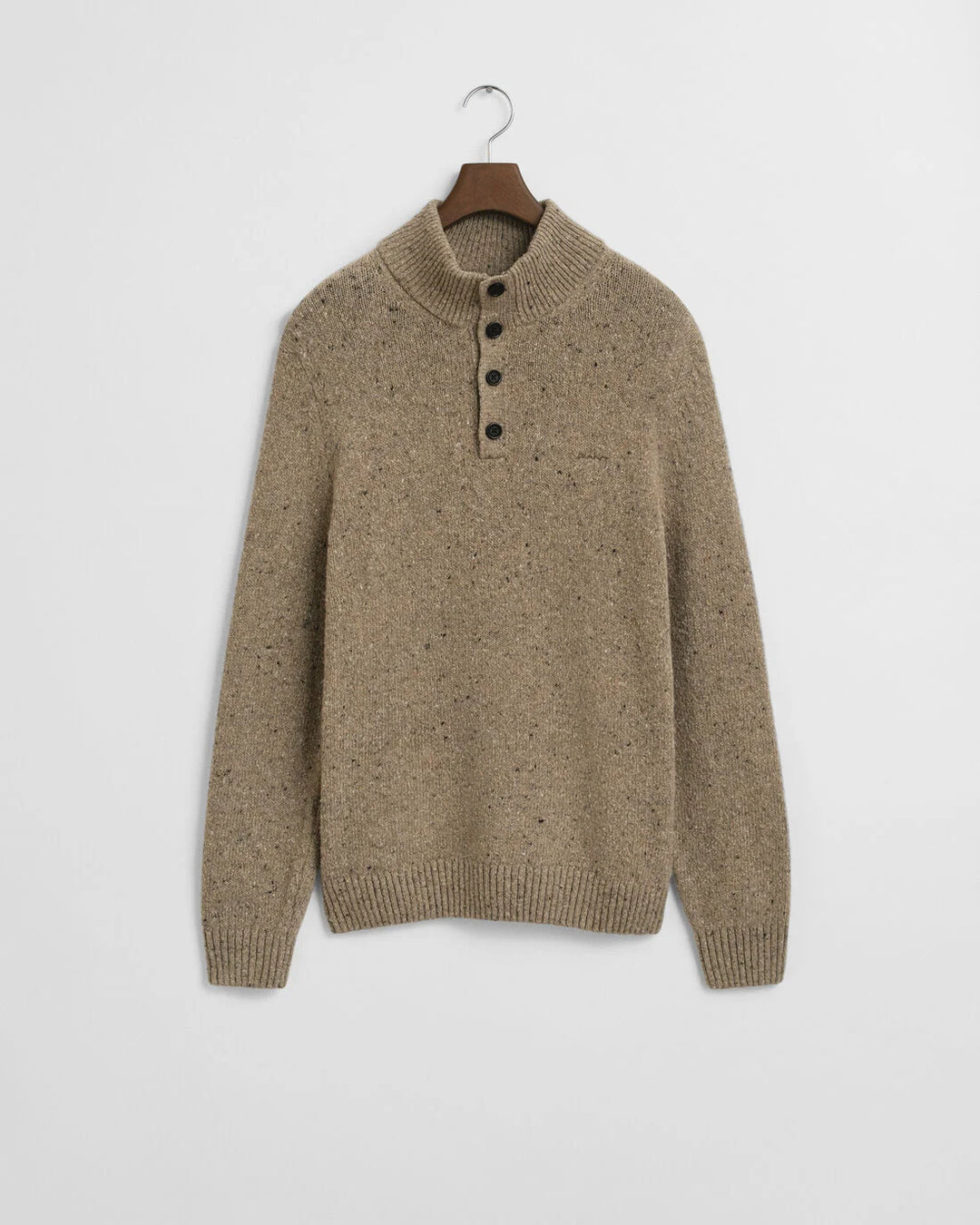 GANT Wool Blend Neps Half Buttoned/Pulover 8040232