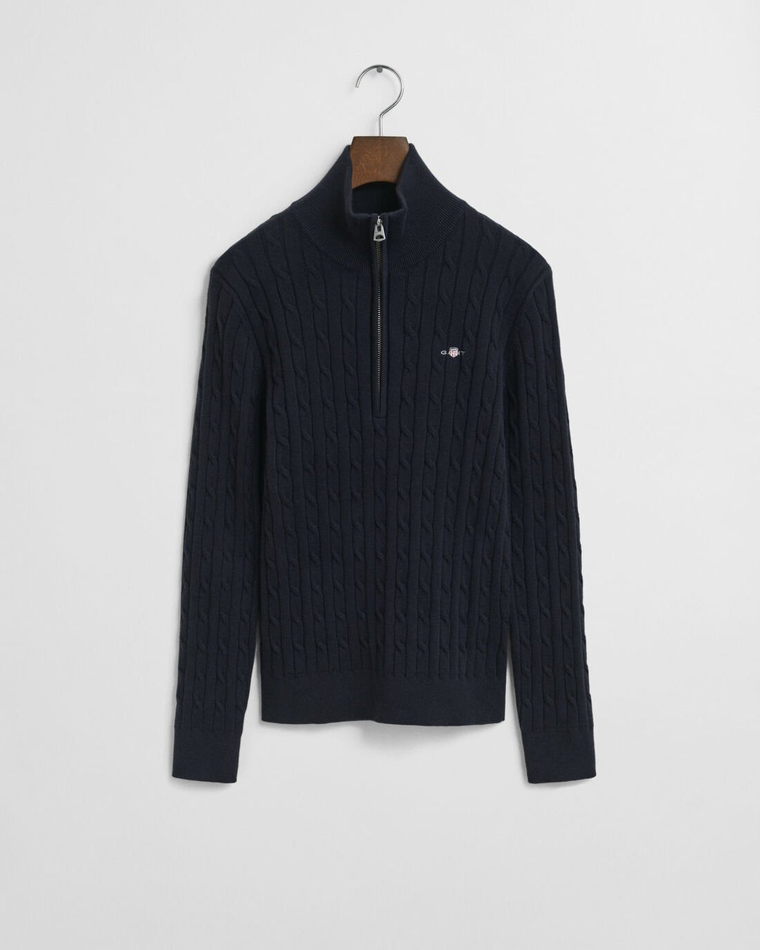 GANT Stretch Cotton Cable Half-Zip/Pulover 4805418
