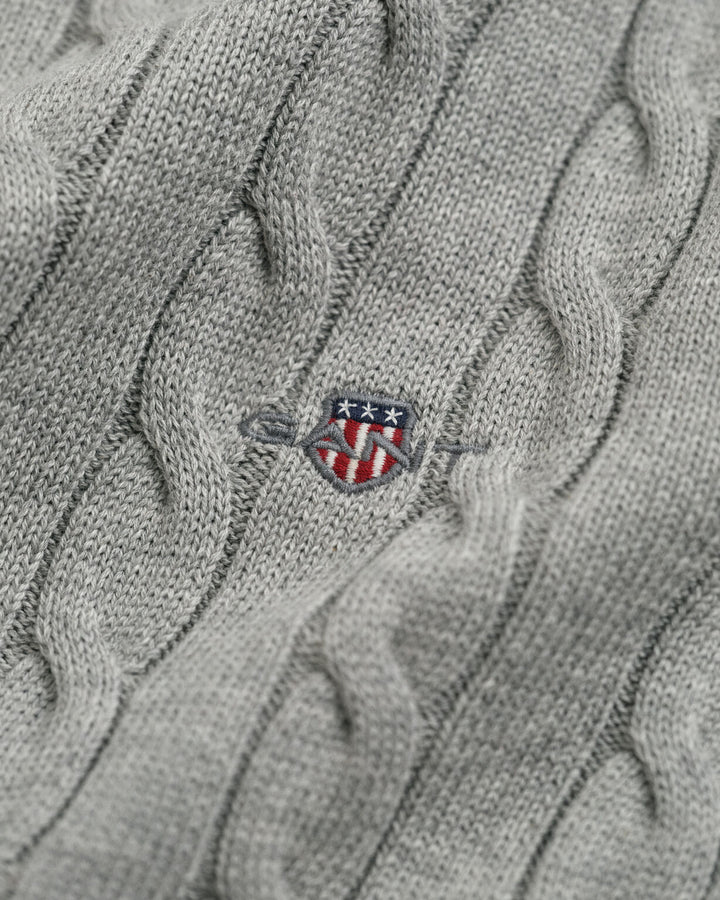 GANT Cotton Cable Knit Turtleneck Sweater /Pulover 8050607