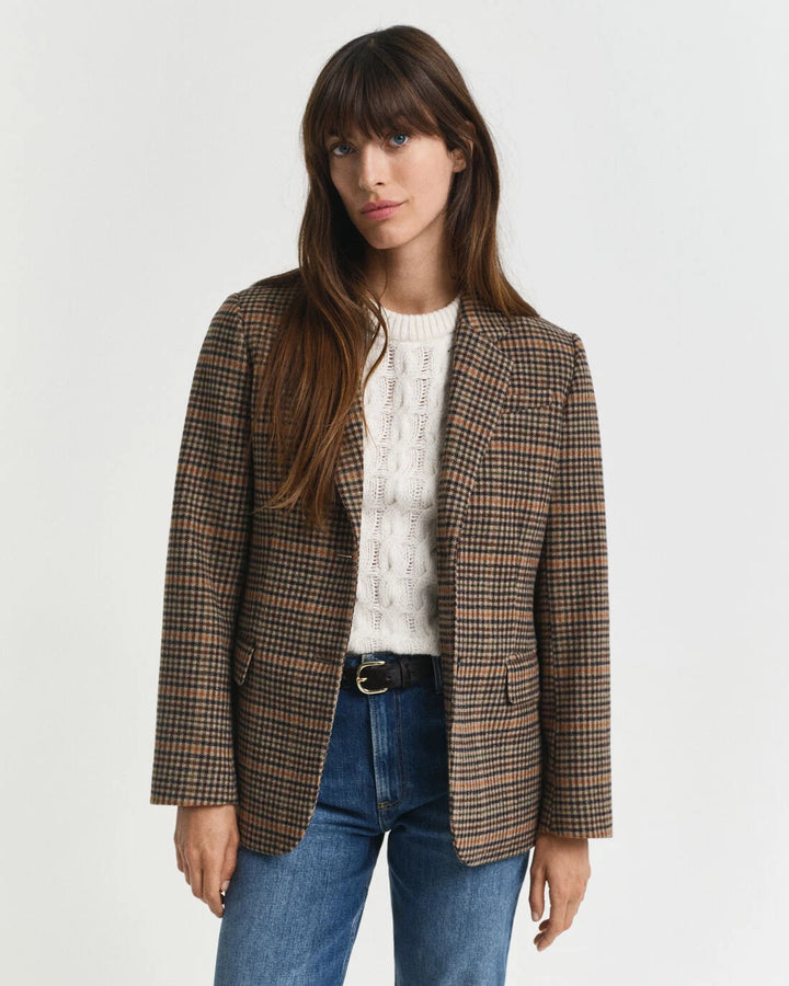 GANT Reg Wool Houndstooth Blazer/Sako 4770344