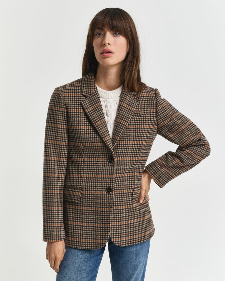 GANT Reg Wool Houndstooth Blazer/Sako 4770344