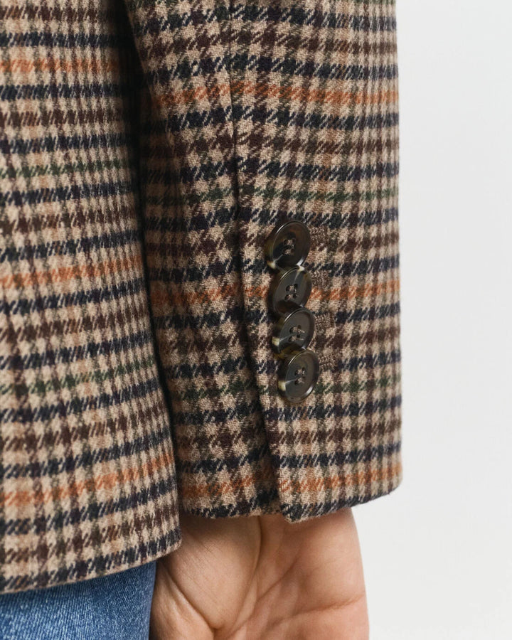 GANT Reg Wool Houndstooth Blazer/Sako 4770344