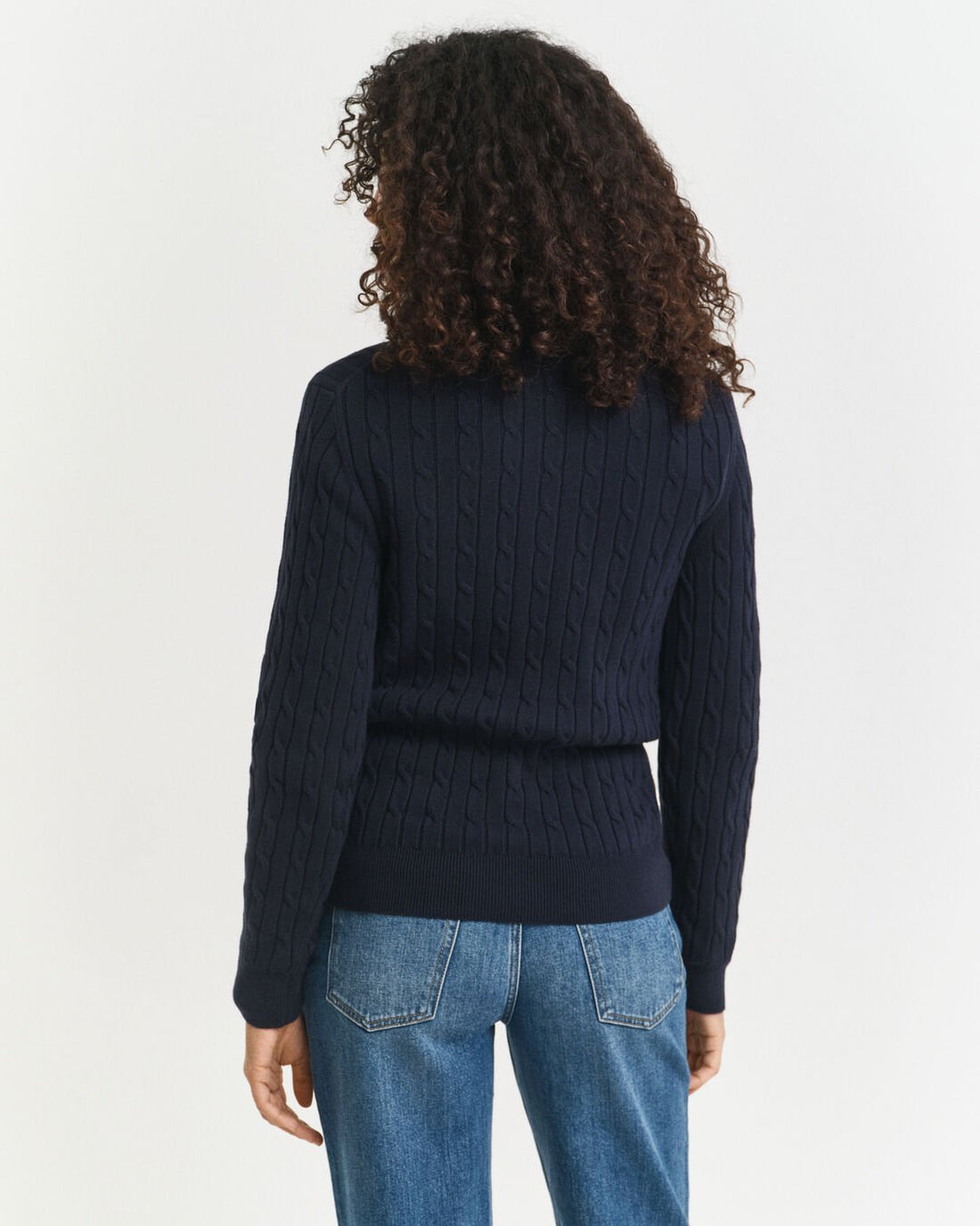 GANT Stretch Cotton Cable Half-Zip/Pulover 4805418