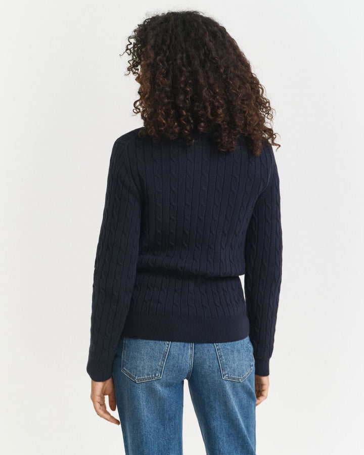 GANT Stretch Cotton Cable Half-Zip/Pulover 4805418