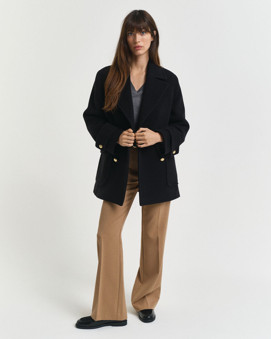 GANT Wool Mid Length Peacoat/Kaput 4700390