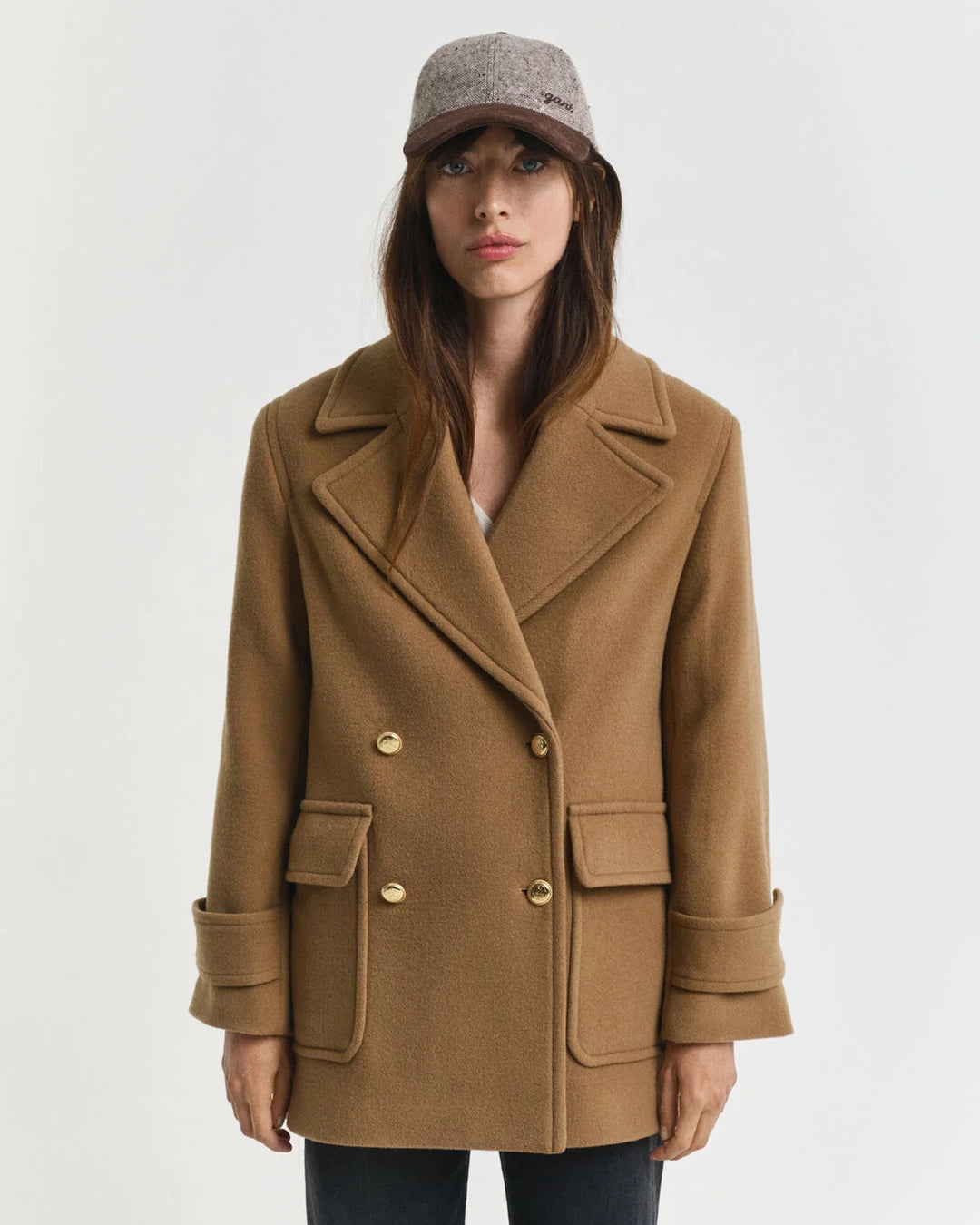 GANT Wool Mid Length Peacoat/Kaput 4700390