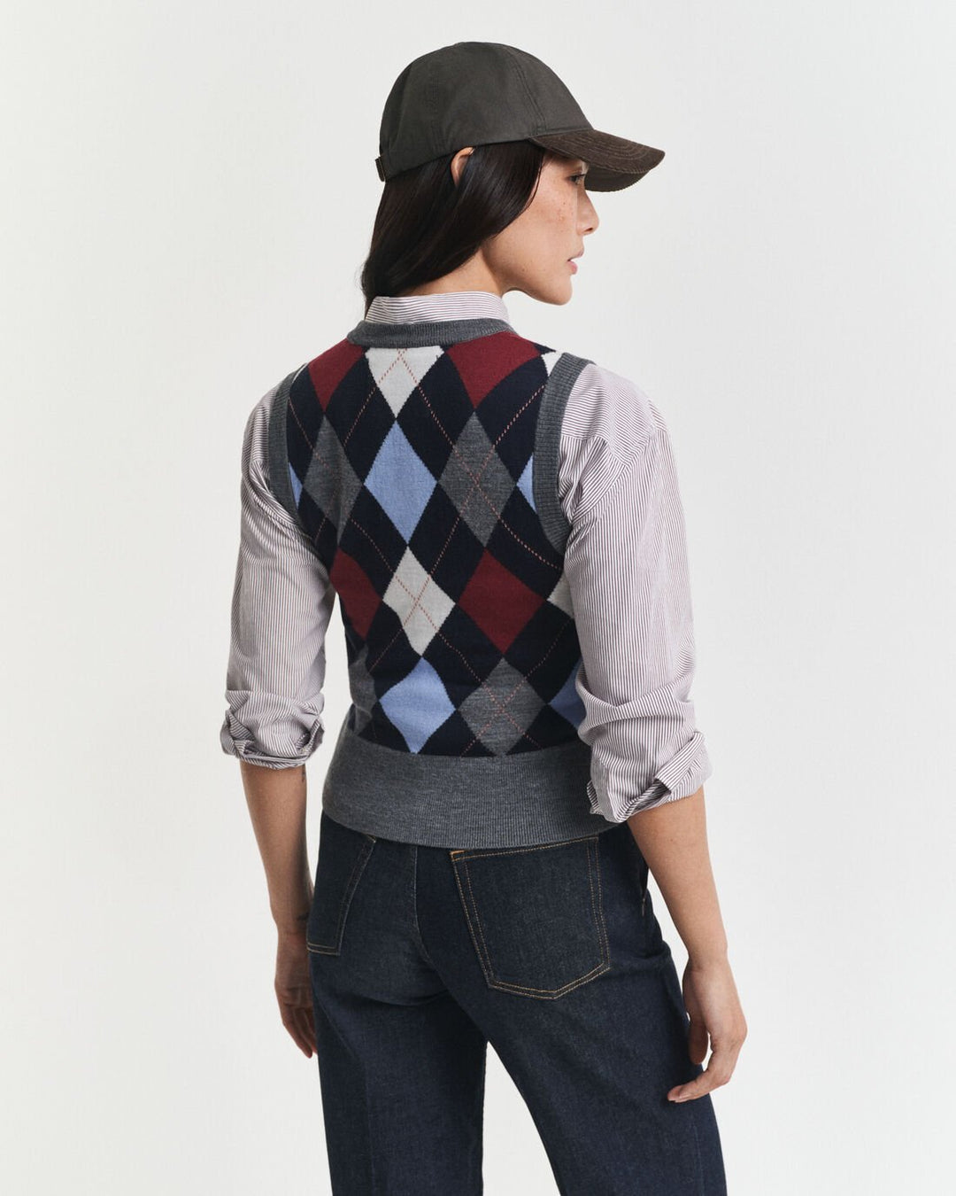 GANT Argyle C-Neck Vest/Pulover 4805350