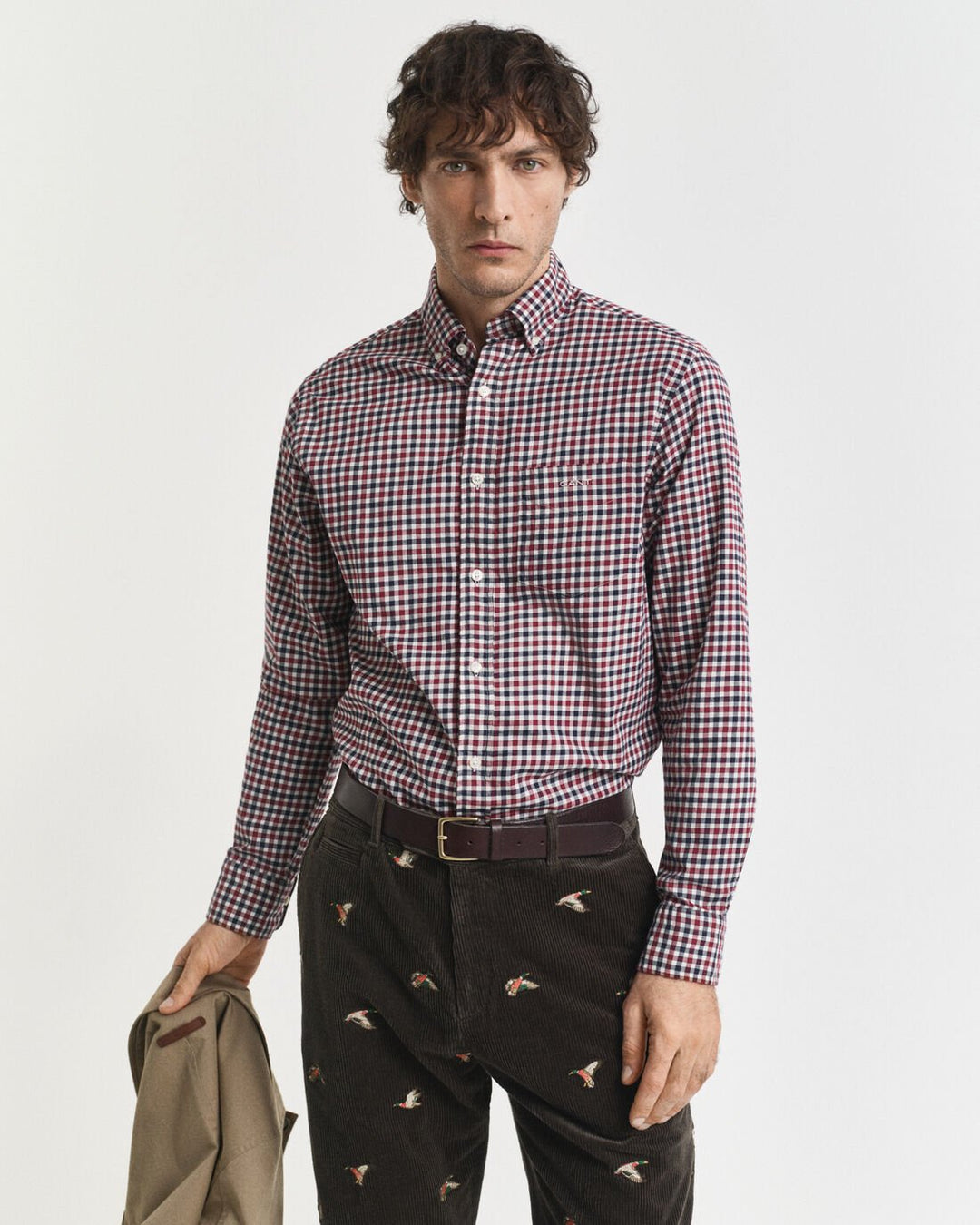 GANT Reg Twill Gingham Shirt/Košulja 3250233