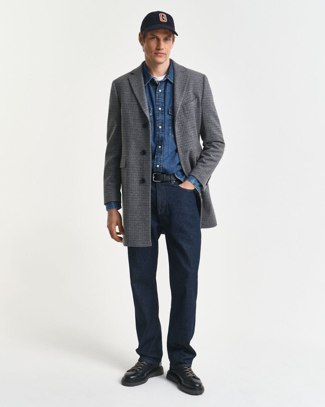 GANT Classic Two-Tone Wool Coat/Kaput 7006562