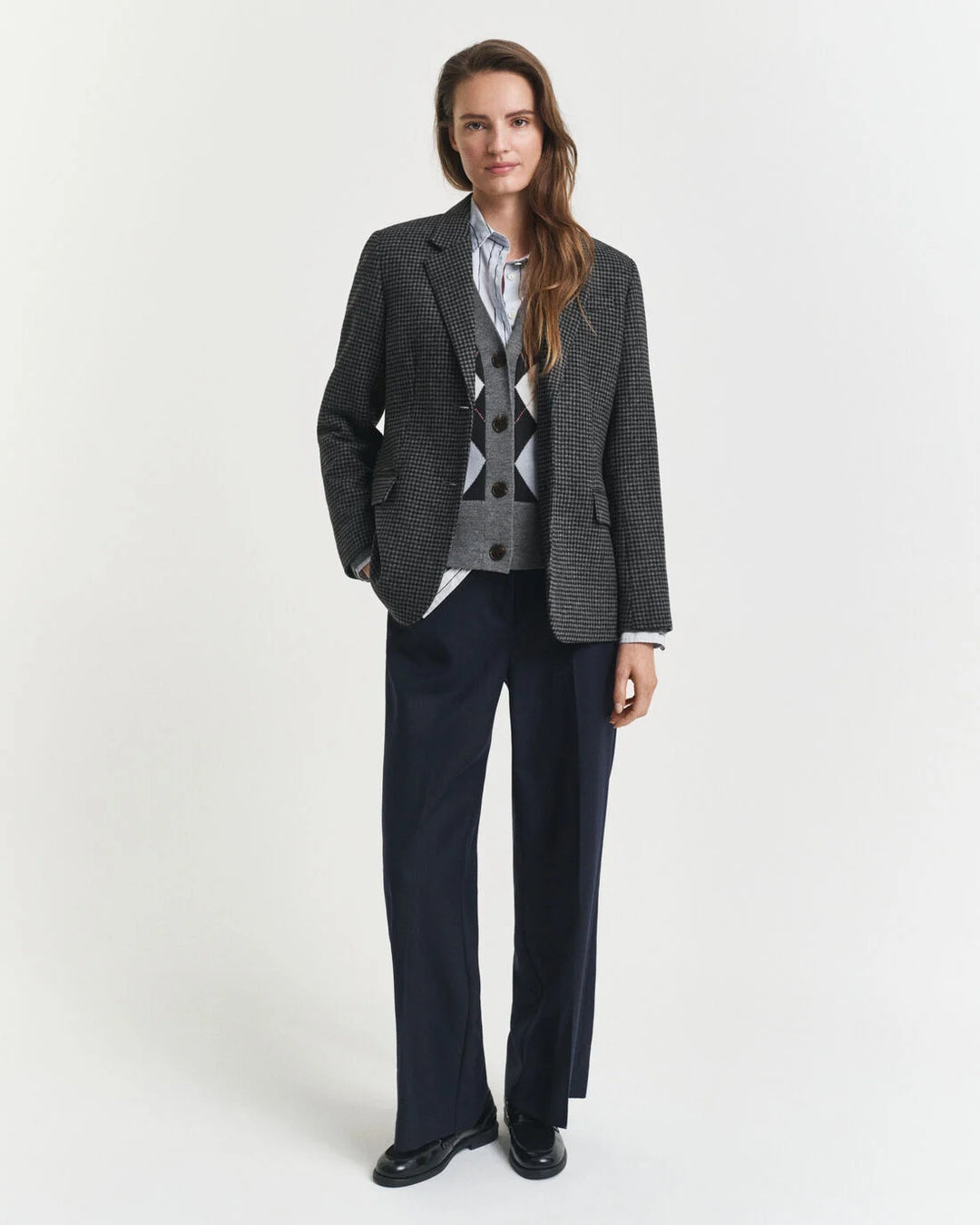 GANT Reg Wool Houndstooth Blazer/Sako 4770344