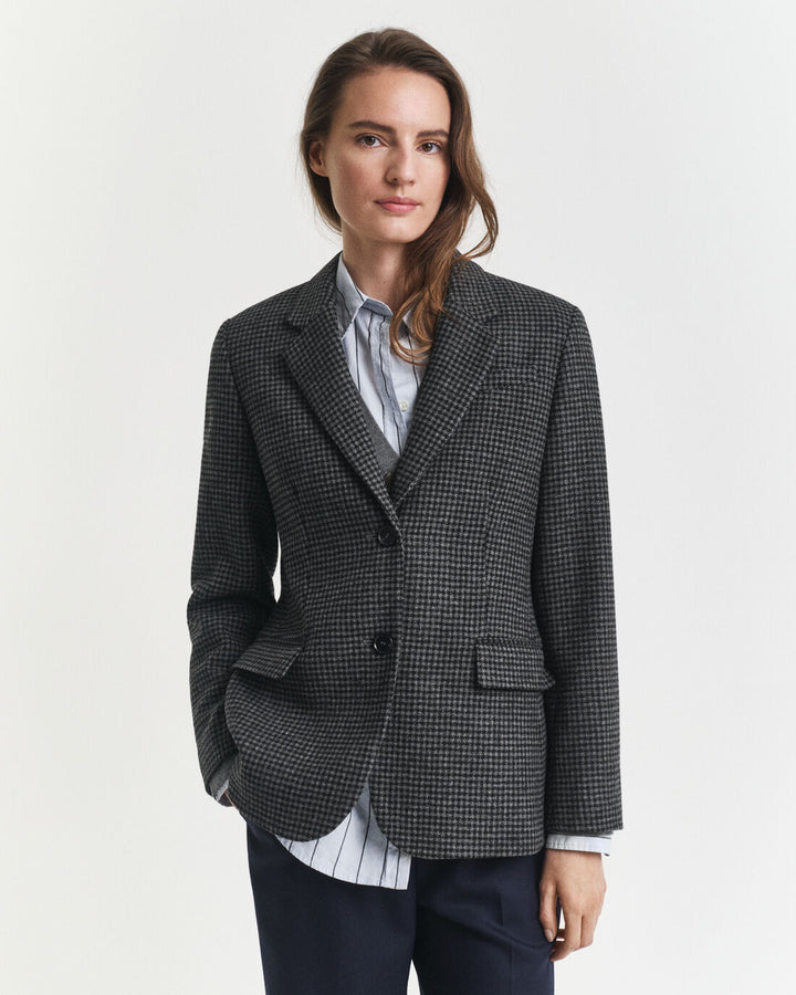 GANT Reg Wool Houndstooth Blazer/Sako 4770344