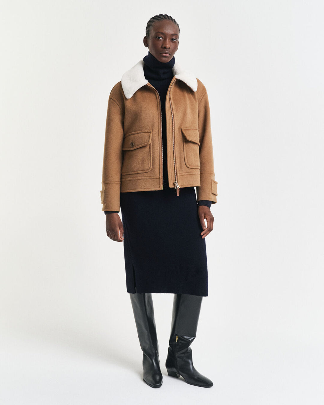 GANT Detail Turtleneck Dress/Haljina 4502089