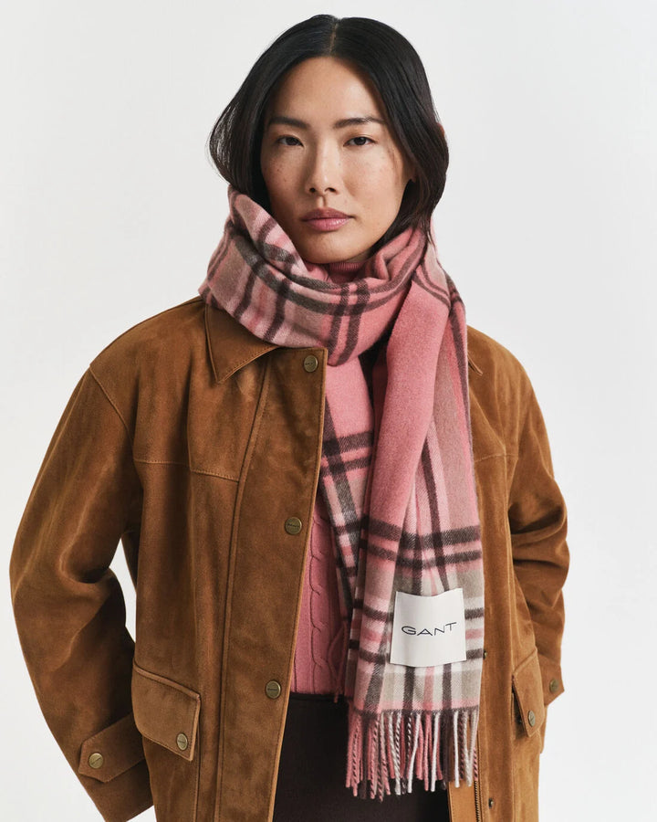 GANT Tartan Check Wool Scarf/Šal 4920259